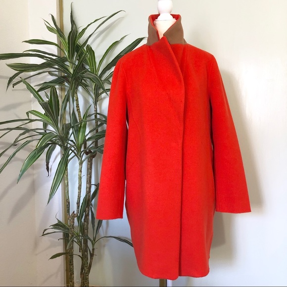 SOLD @ M Wool Blend Blazer Jacket / Cocoon Coat - Picture 2 of 8